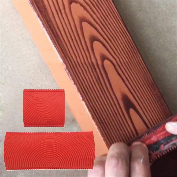 DIY wood texture – Sada pro malování textury dřeva (2 kusy)