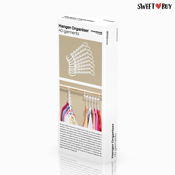 Smart Hanger – Chytrá ramínka pro 40 obleků (1+1 GRATIS) 02