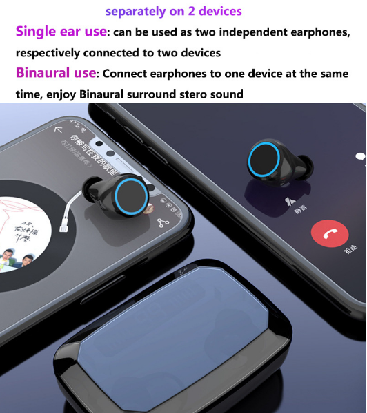 X Digital – Bezdrátová sluchátka slider