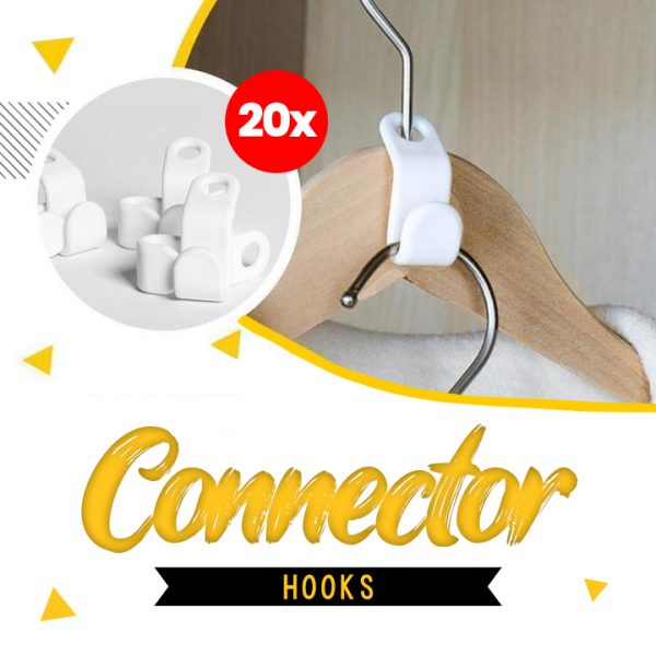 Connector hooks – Prostorově úsporné háčky (20 ks)