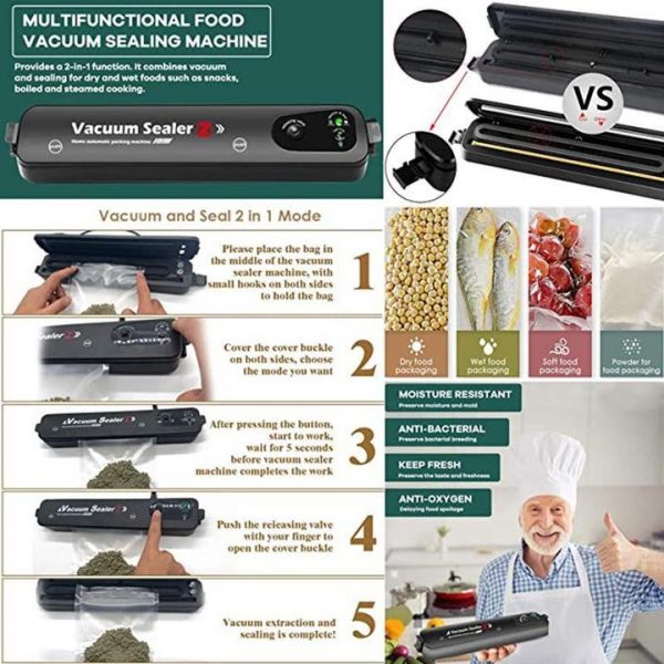 Freshfood – automatický vakuovač potravin slider