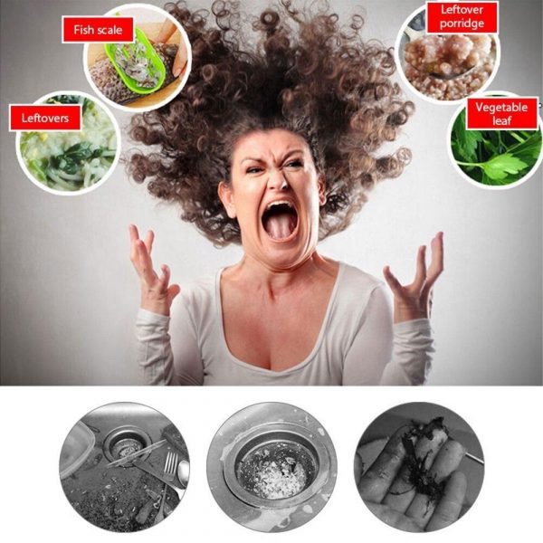 Čistý dřez – Jednorázový odtokový filtr (60 ks) slider