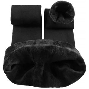 Zimní legíny – Teplé legíny s měkkým fleecem 03