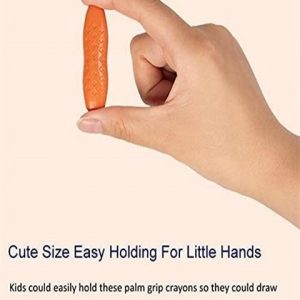 Peanut Crayons – Pastelky plastové pro děti (24 barev) 03