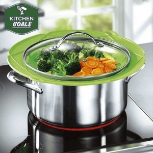 Spill stopper – Silikonová nepřetékající poklička 03