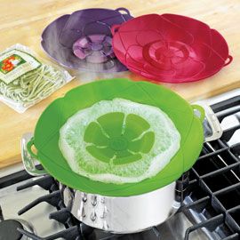 Spill stopper – Silikonová nepřetékající poklička 03