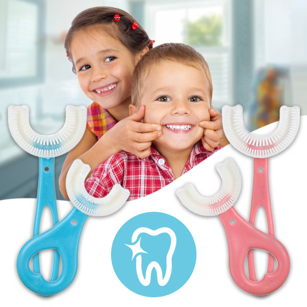 Dětský kartáček – Inovativní tvarovaný zubní kartáček (2 ks)